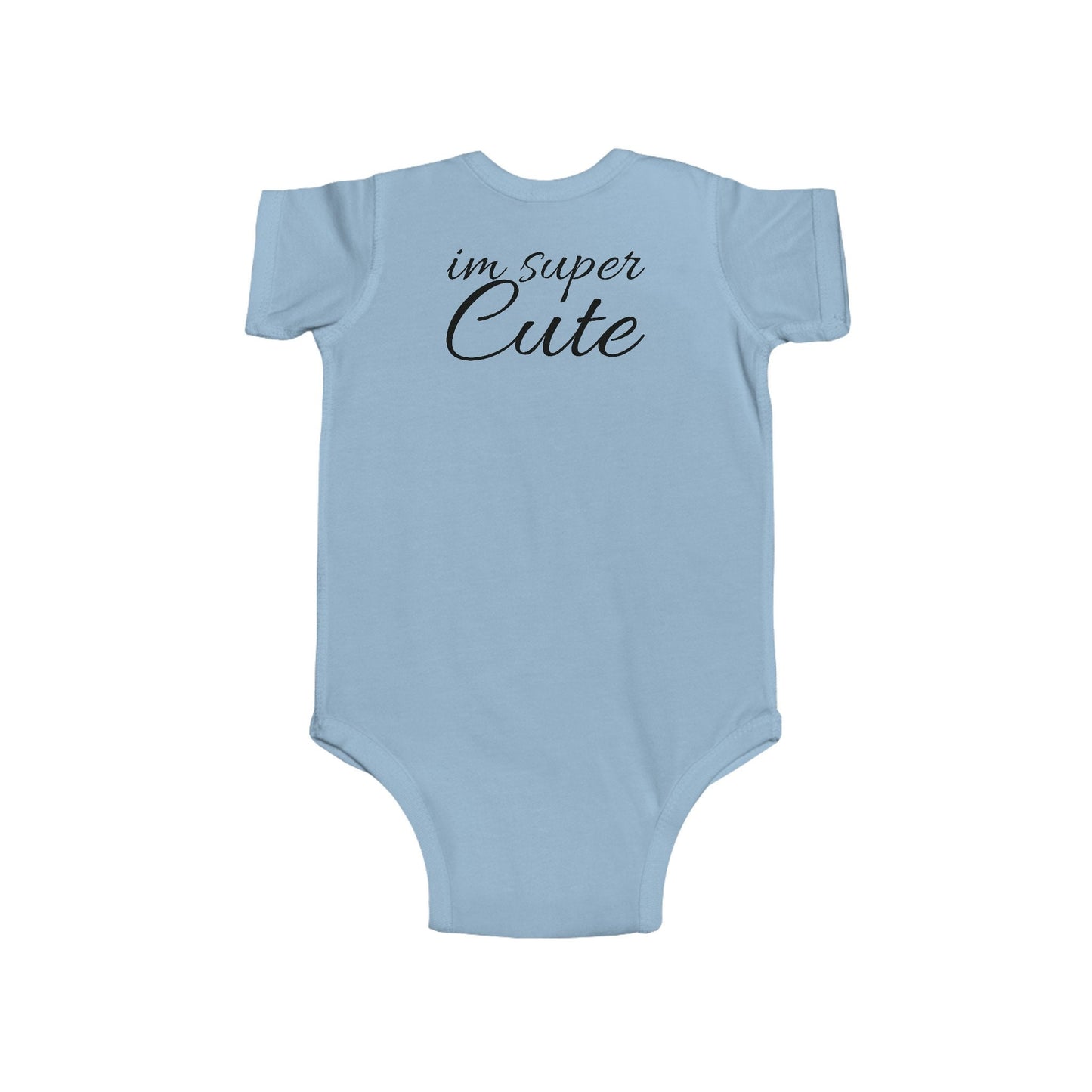 Custom-made I'm super cute Baby koala Infant Jersey Bodysuit for newborns to 24m