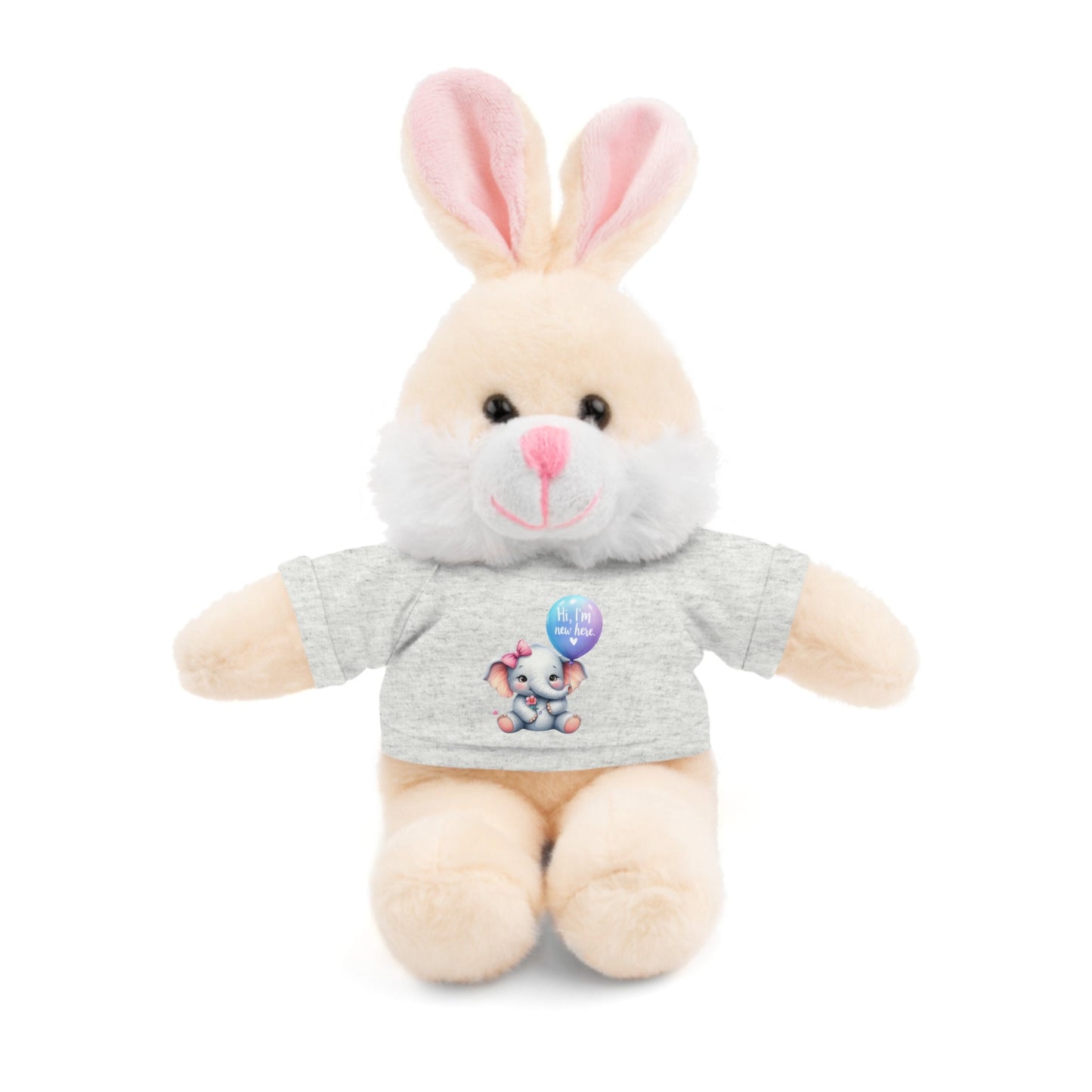 Custom-made Stuffed Animals with baby Tee