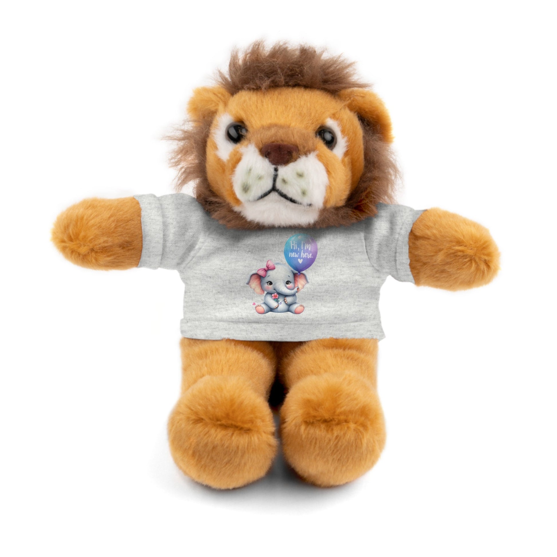 Custom-made Stuffed Animals with baby Tee