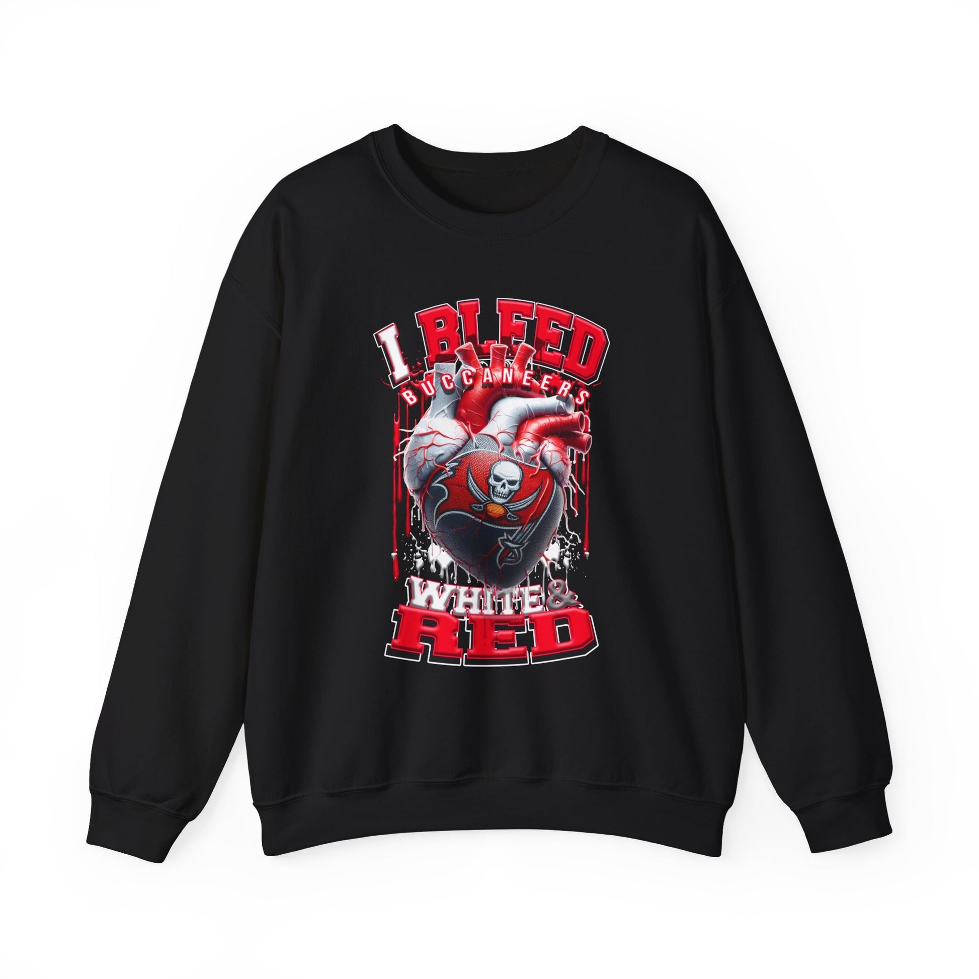 Tampa Bay Buccaneers Inspired Heavy Blend™ Crewneck Sweatshirt