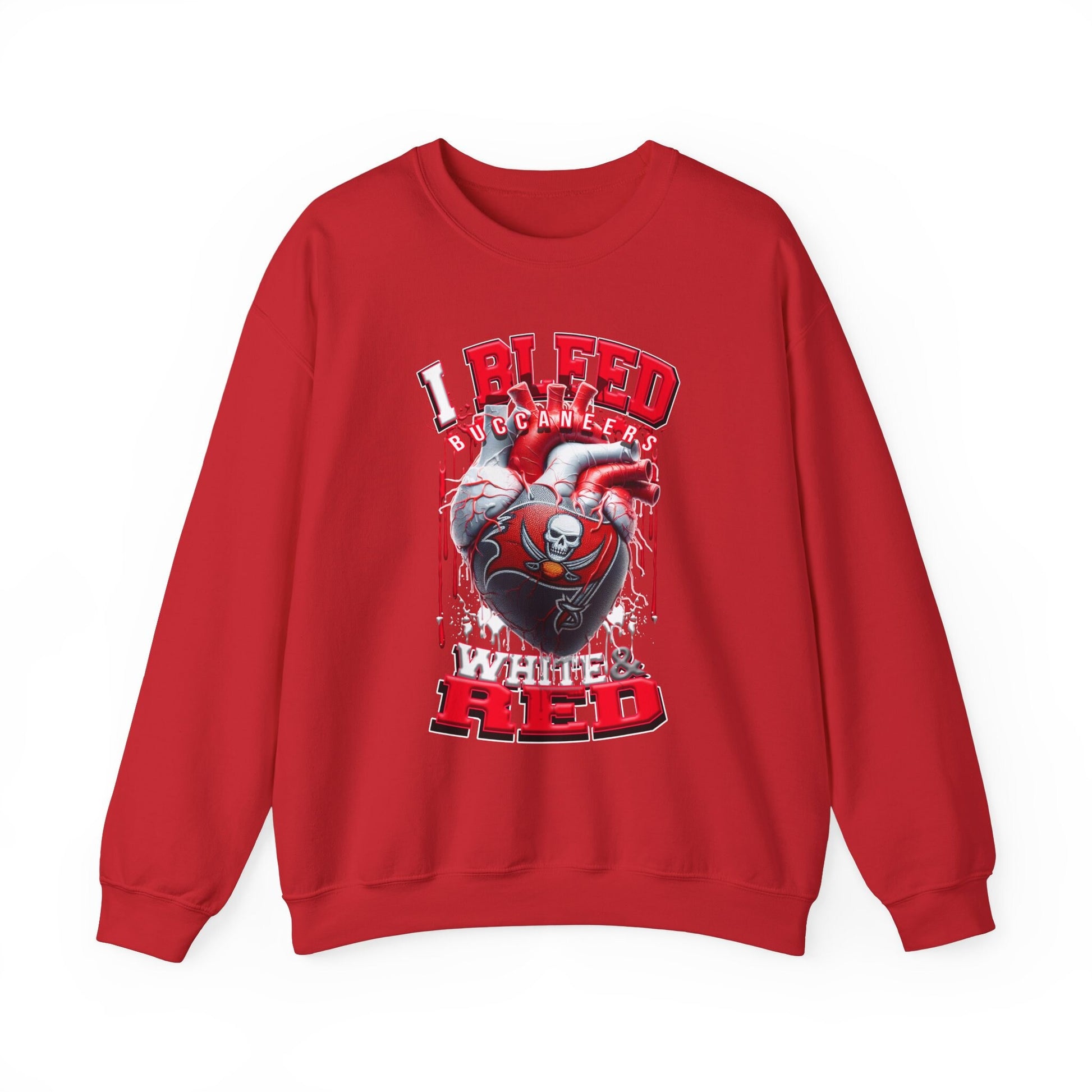 Tampa Bay Buccaneers Inspired Heavy Blend™ Crewneck Sweatshirt