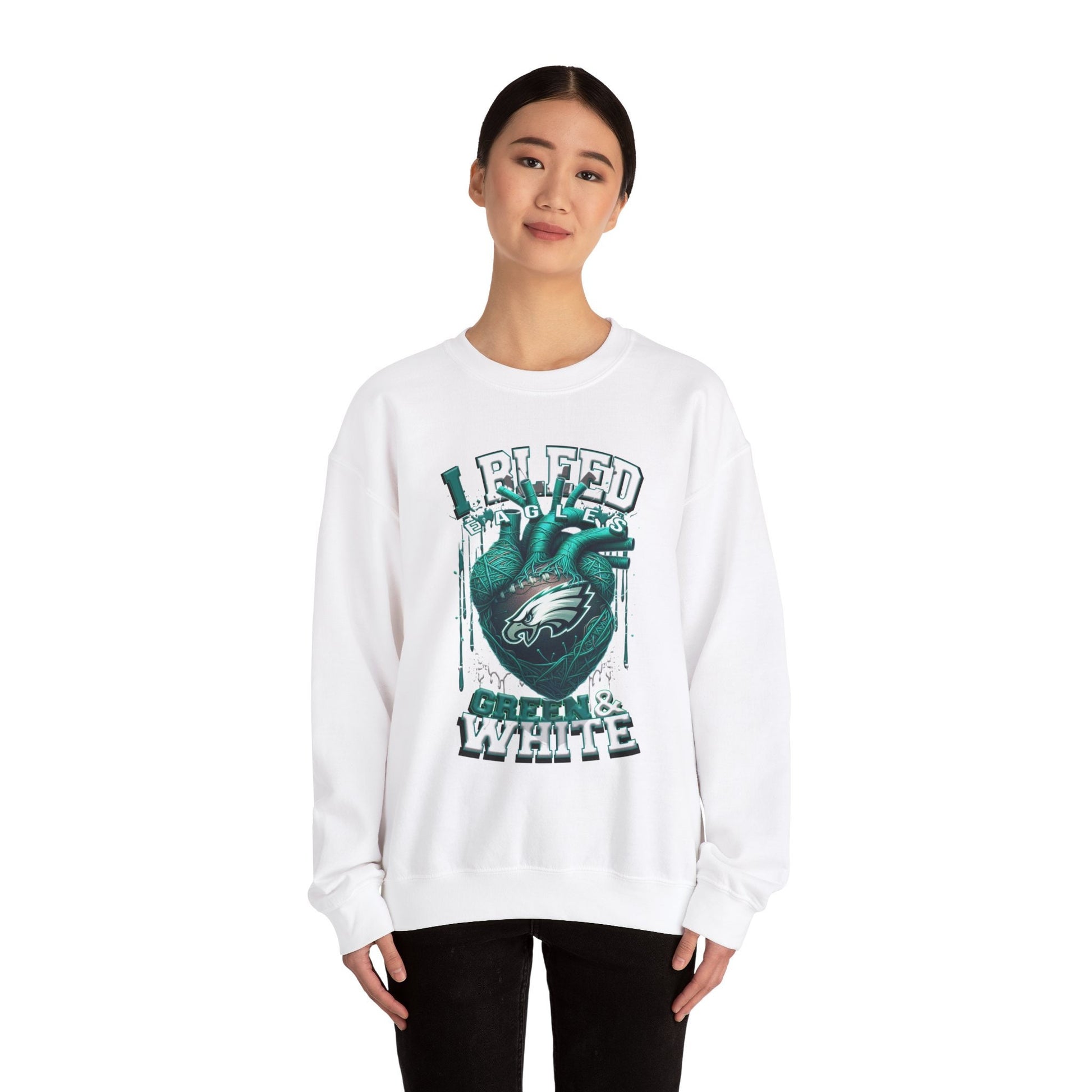 Philadelphia Eagles Inspired Heavy Blend™ Crewneck Sweatshirt