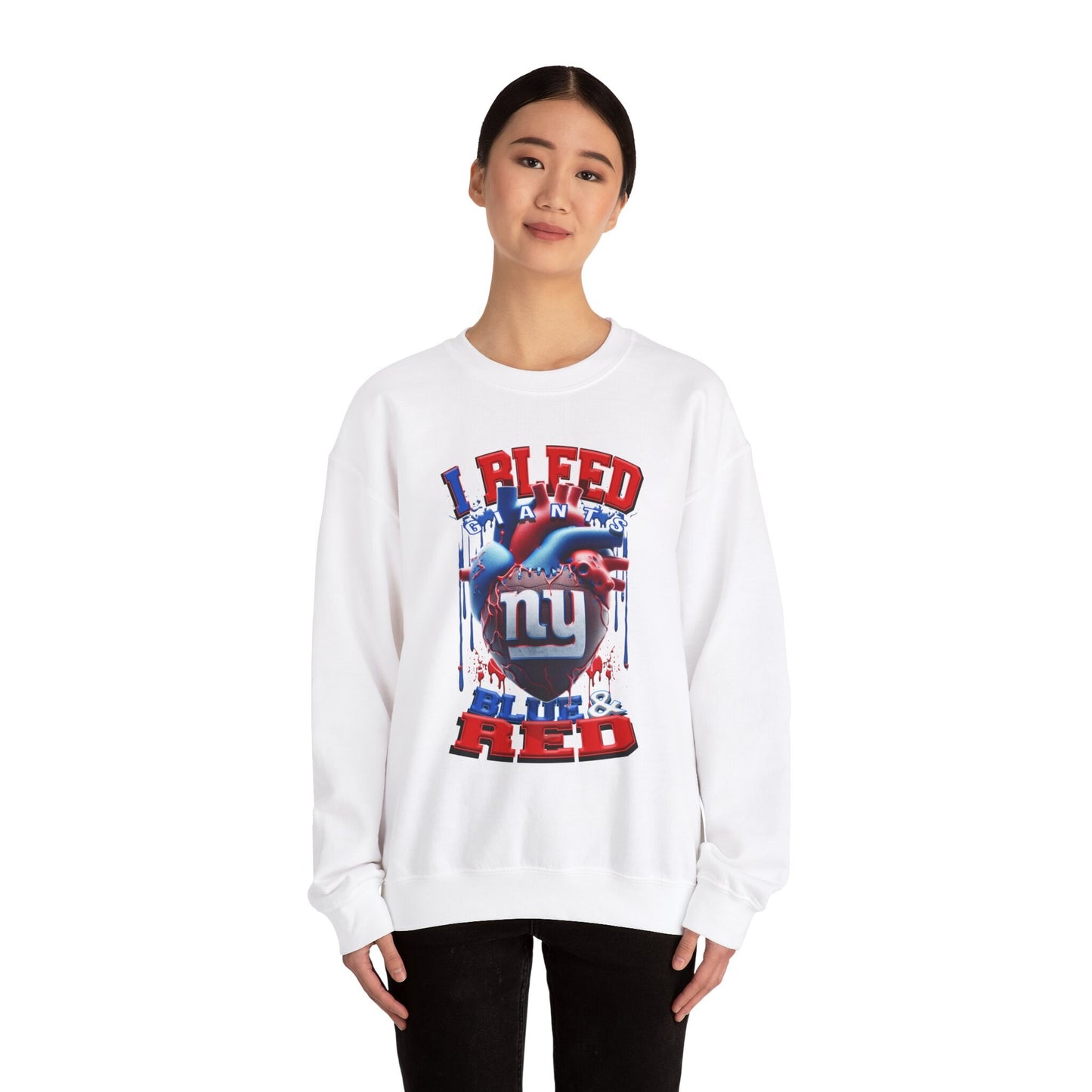 Newyork Giants Inspired Heavy Blend™ Crewneck Sweatshirt