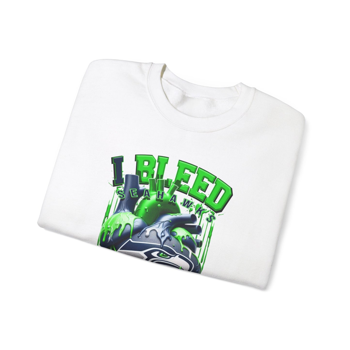 Seatle Seahawks Inspired Heavy Blend™ Crewneck Sweatshirt