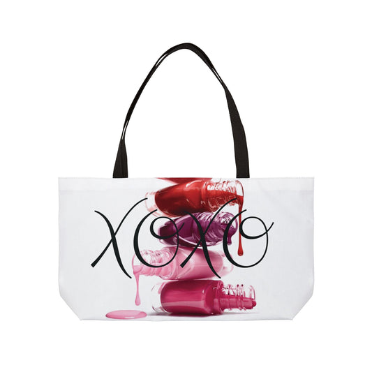 XOXO Bougie lipstick Weekender Tote Bag for ladies