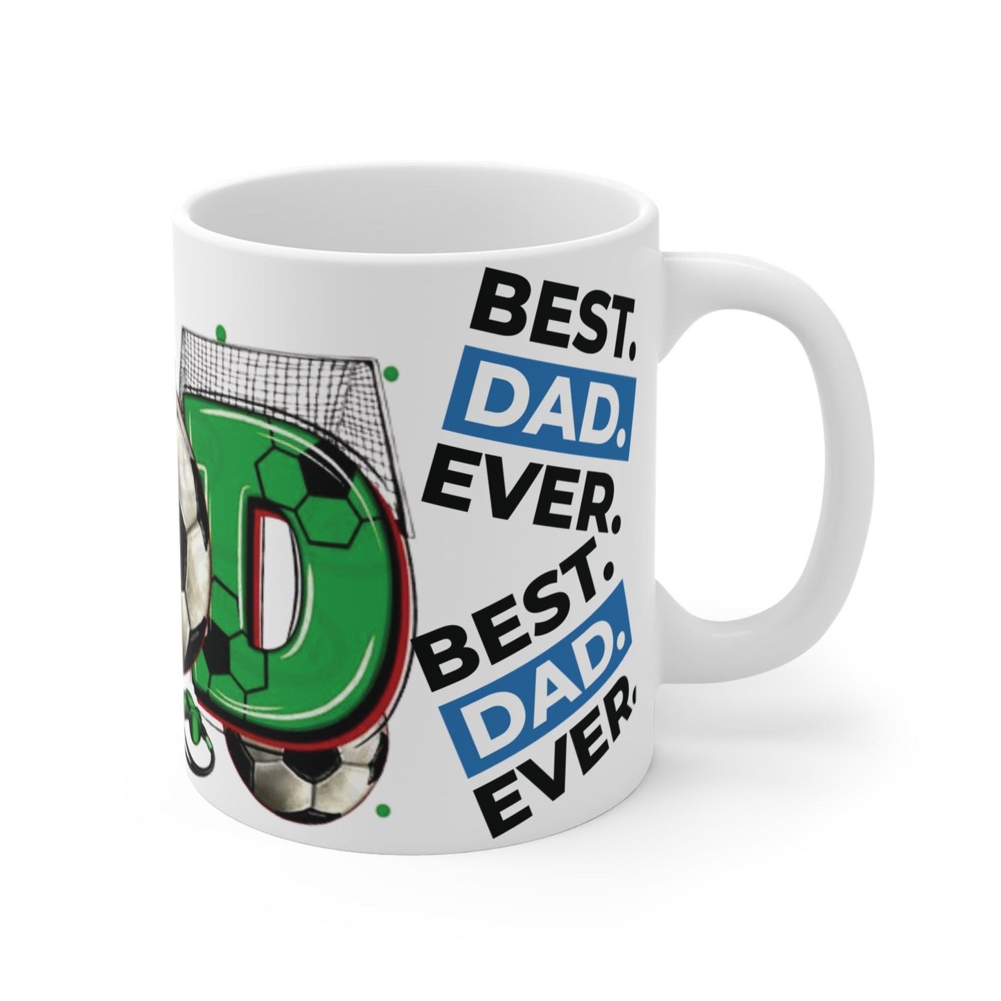 Best dad ever Funny Quote Coffee Mug - Unique Gift Idea, 11oz Ceramic Cup, Sarcastic Humor Teacup, Office Desk Decor, Novelty Quote Mug