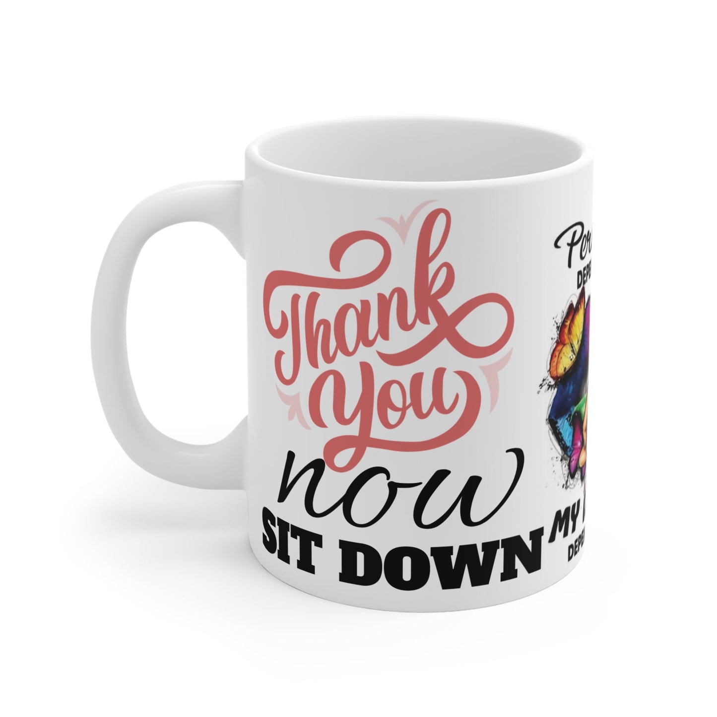 Funny Quote Coffee Mug - Unique Gift Idea for Coffee Lovers, 11oz Ceramic Cup, Sarcastic Humor Teacup, Office Desk Decor, Novelty Quote Mug