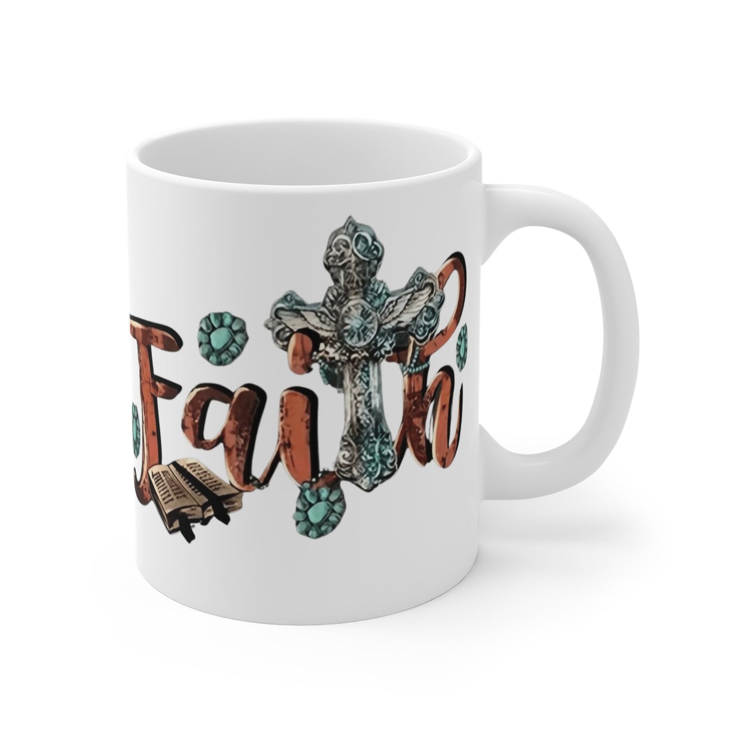 Faith Mugs for comfort while reading your favorite book or just enjoying the morning.