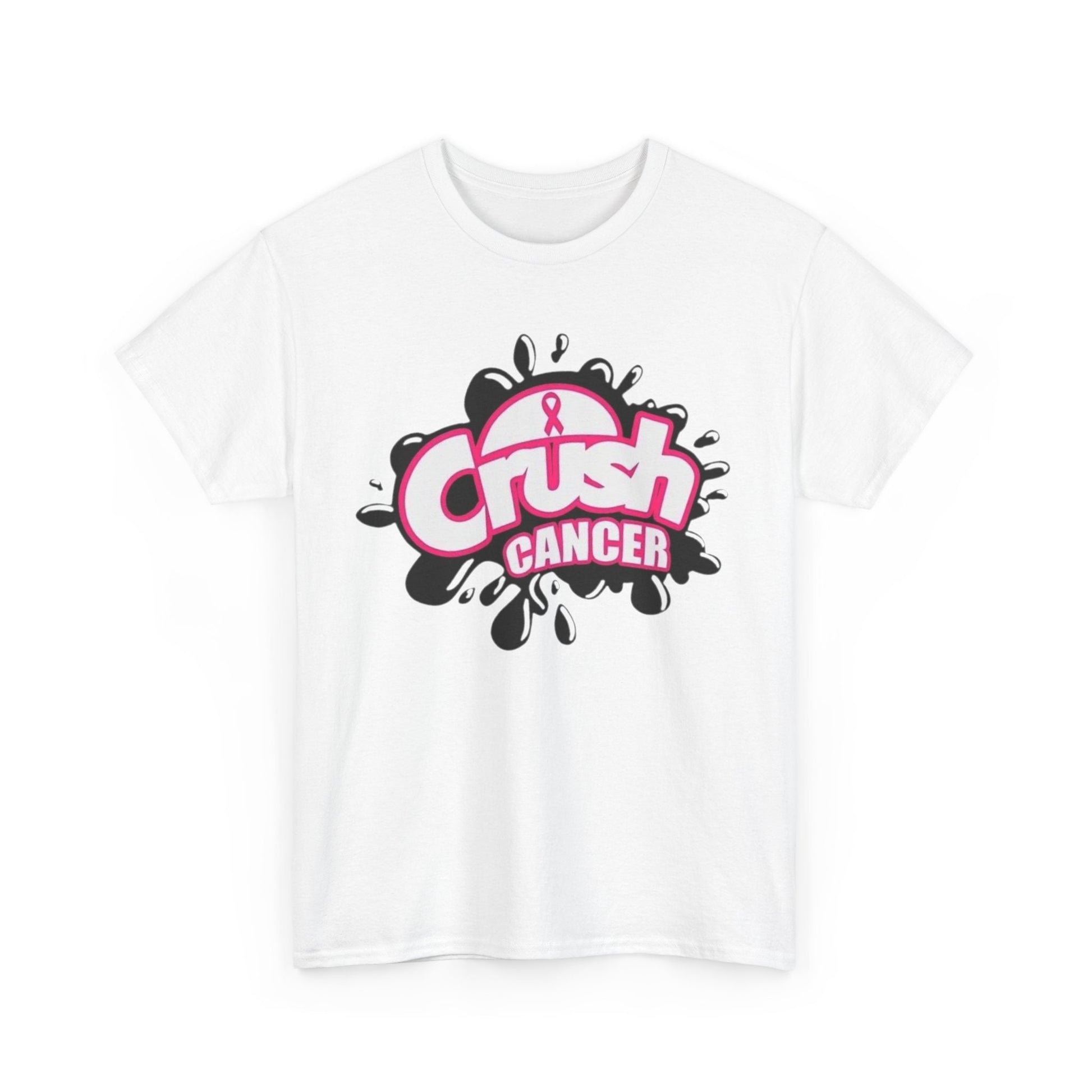 Crush Cancer Tee, Support cancer research, men, women, kids, family members and friends.