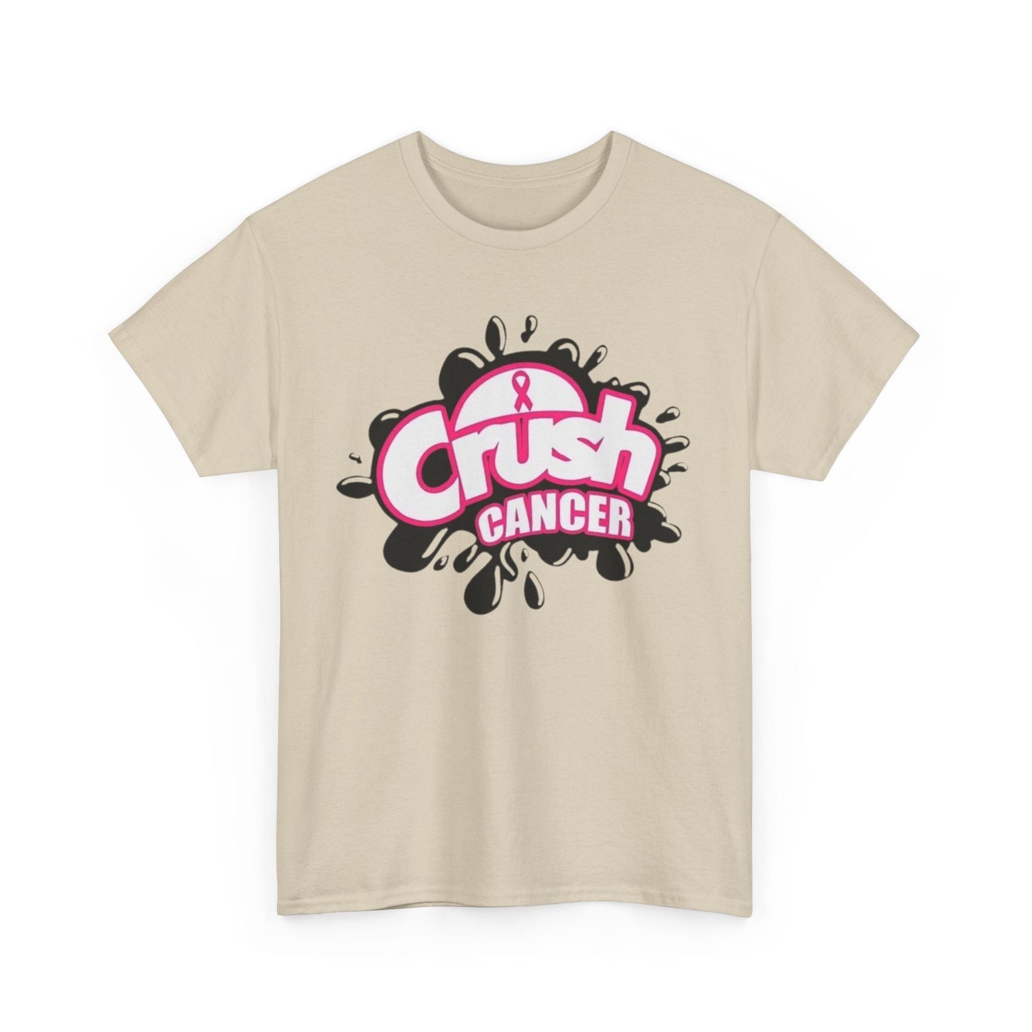 Crush Cancer Tee, Support cancer research, men, women, kids, family members and friends.