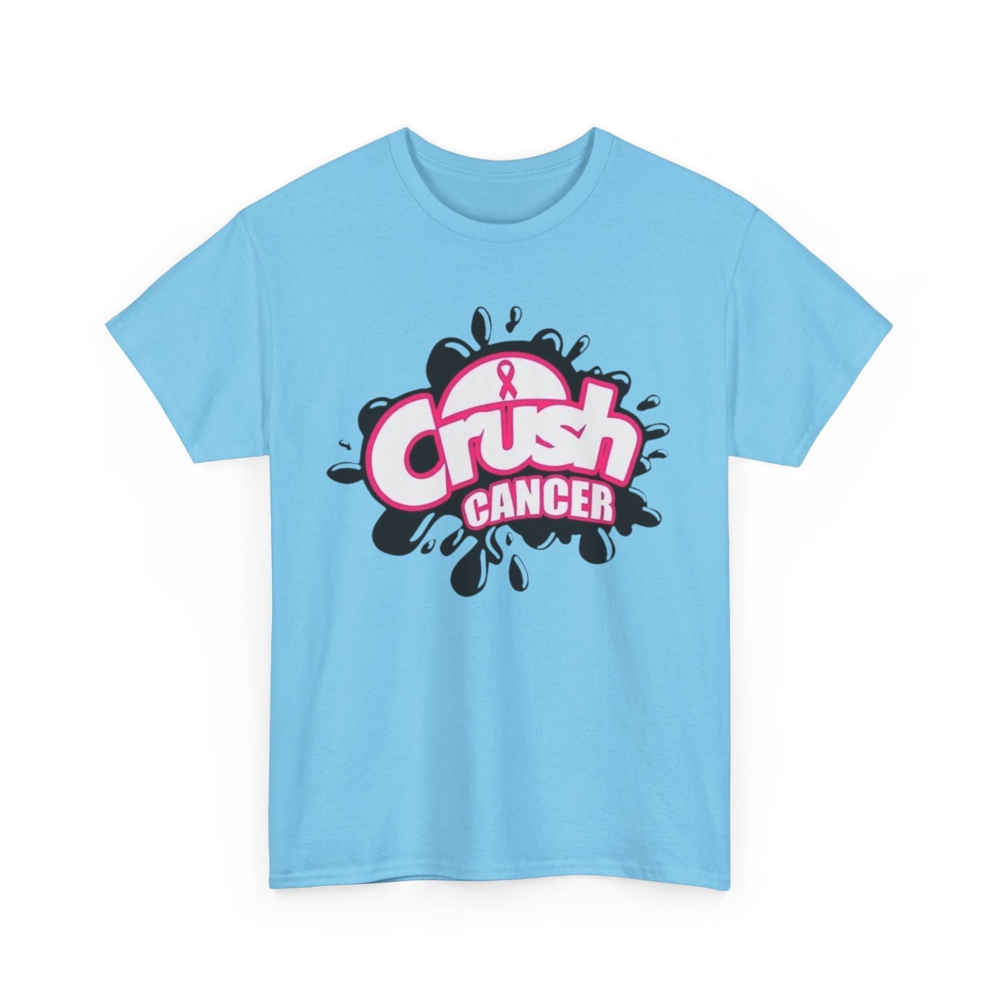 Crush Cancer Tee, Support cancer research, men, women, kids, family members and friends.