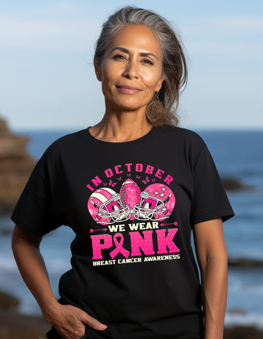 Breast Cancer Warrior Tee, Support breast cancer research, Mom, Daughter family member with breast cancer, Cancer survivor