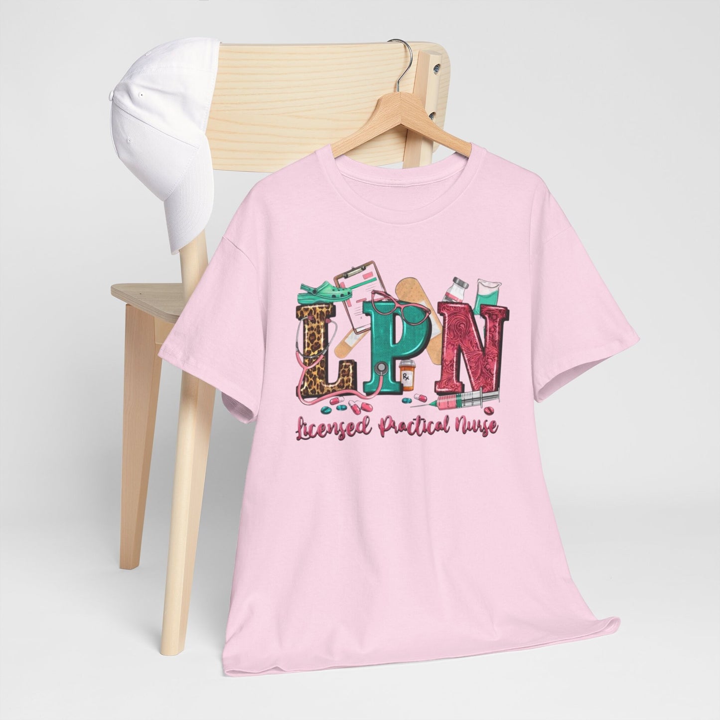 LPN Nurse Tee, Holiday Nurse Shirts for Her, Him, Comfy shirt, Women Graphic Tee, Best Friend Gift, Fitness Shirt, Gift for Coworker