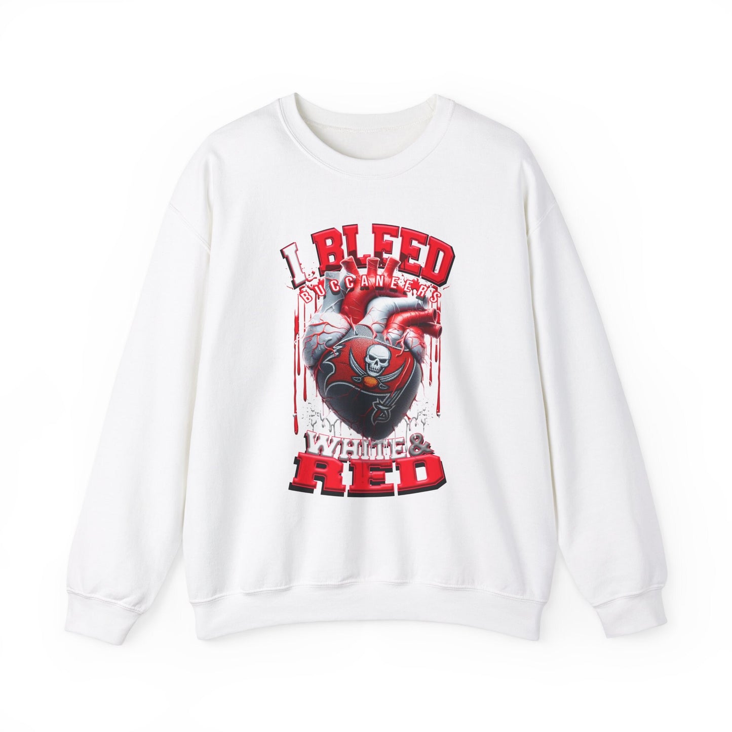 Tampa Bay Buccaneers Inspired Heavy Blend™ Crewneck Sweatshirt