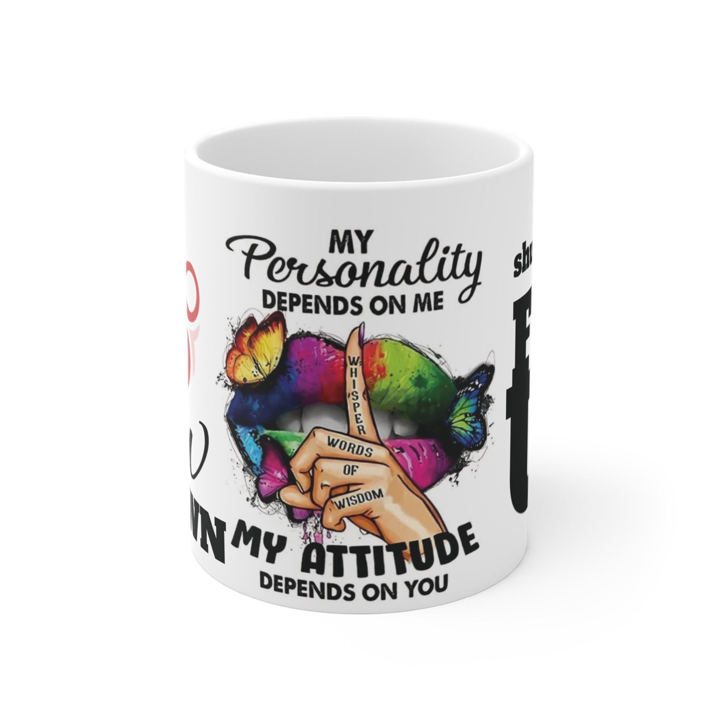 Funny Quote Coffee Mug - Unique Gift Idea for Coffee Lovers, 11oz Ceramic Cup, Sarcastic Humor Teacup, Office Desk Decor, Novelty Quote Mug