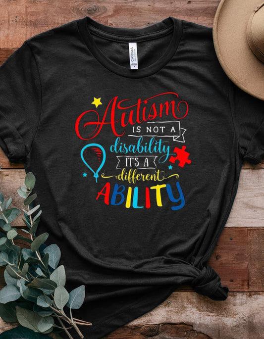 Autism Support Tee, Support Autism Research, Mom, Daughter, Son family member and friends with Autism