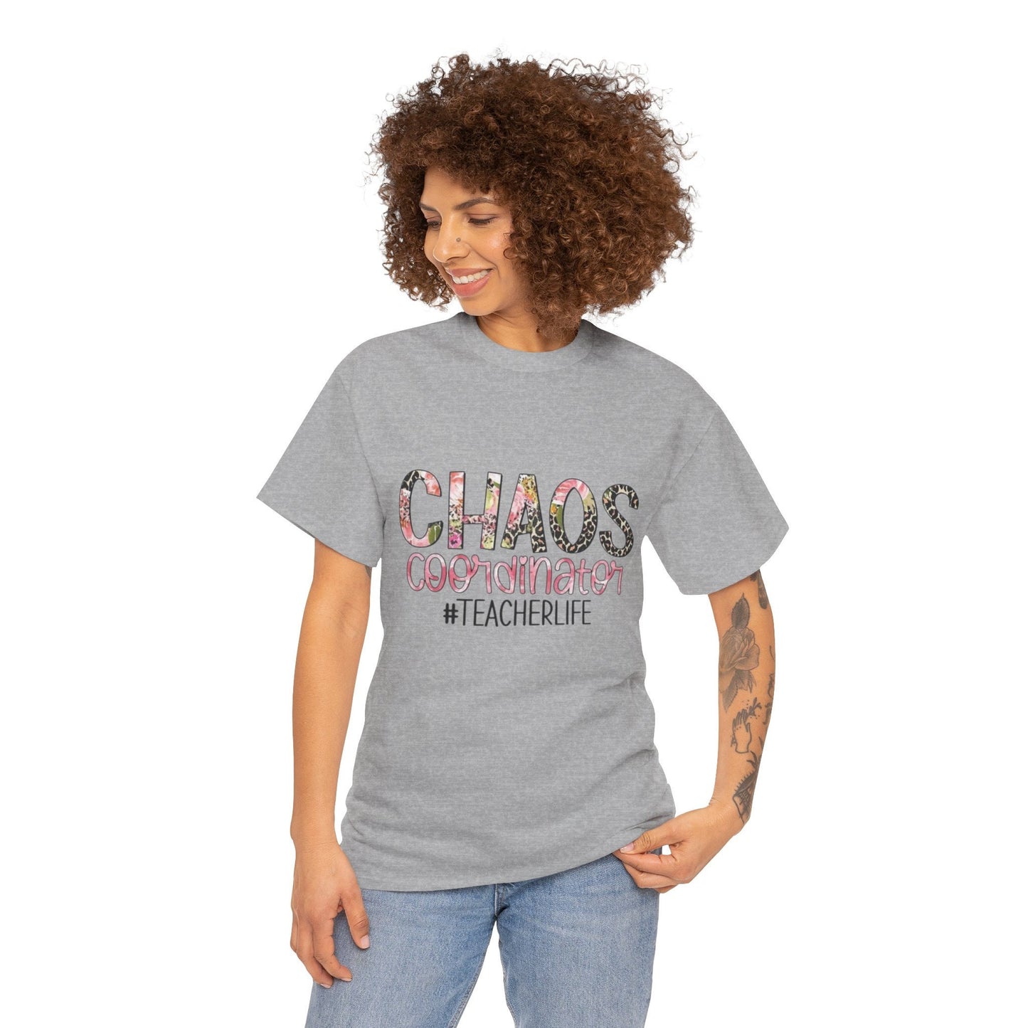 Chaos coordinator Tee, Funny Shirts for Mom, Comfort shirt, Womens Graphic Tee, Best Friend Gift Funny, Fitness Shirt, Gift for Her