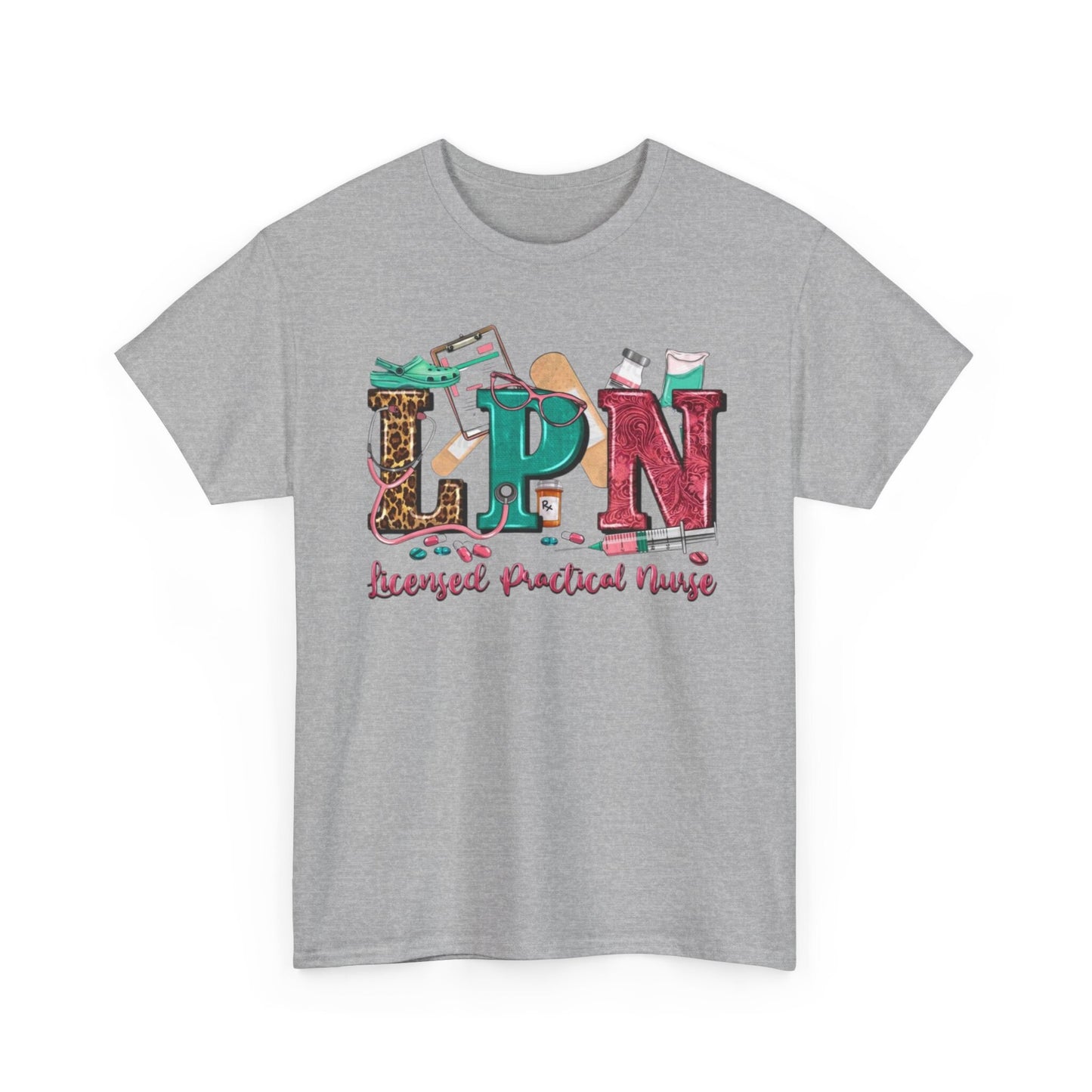 LPN Nurse Tee, Holiday Nurse Shirts for Her, Him, Comfy shirt, Women Graphic Tee, Best Friend Gift, Fitness Shirt, Gift for Coworker