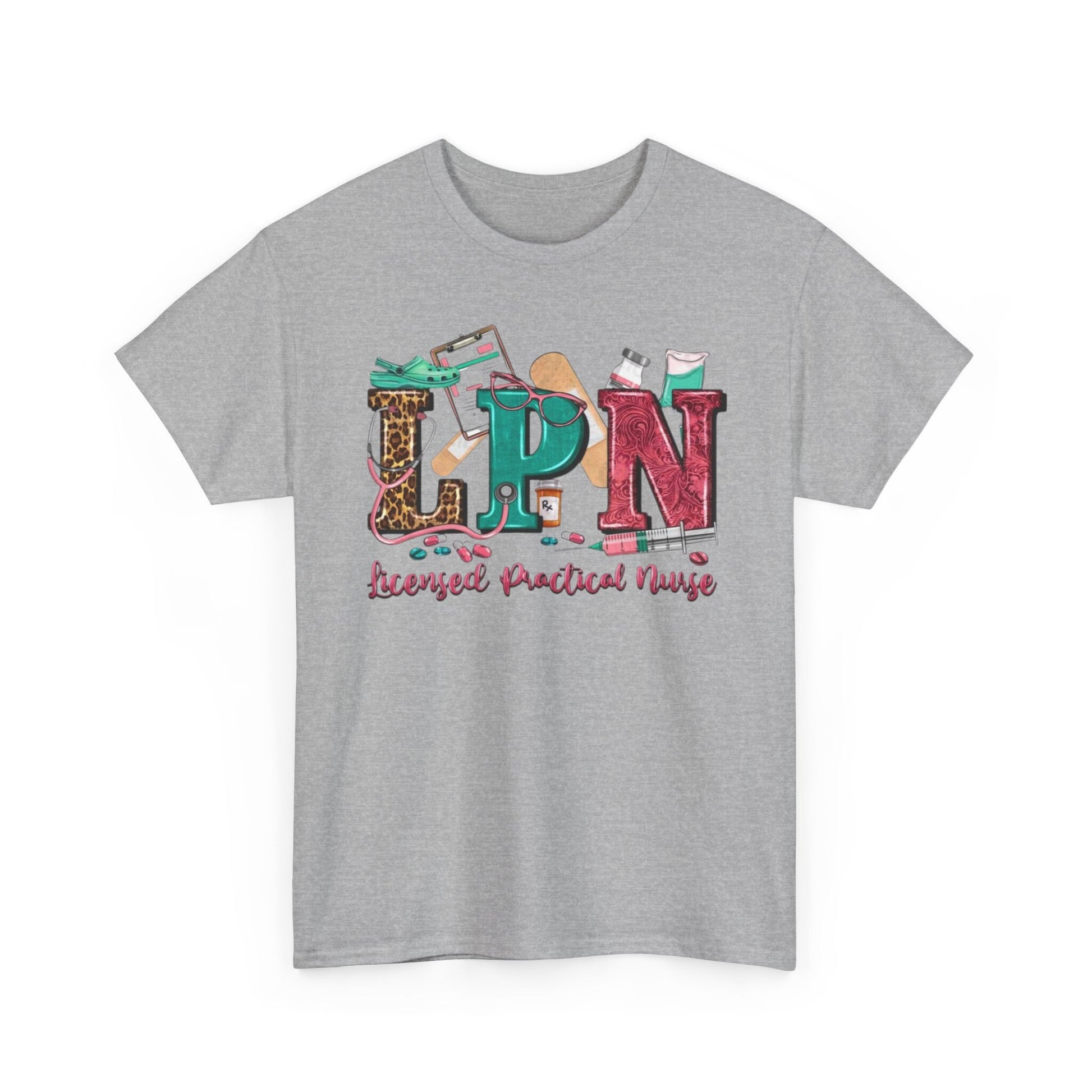 LPN Nurse Tee, Holiday Nurse Shirts for Her, Him, Comfy shirt, Women Graphic Tee, Best Friend Gift, Fitness Shirt, Gift for Coworker