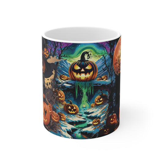 The Great Spooky pumpkin Halloween coffee mug