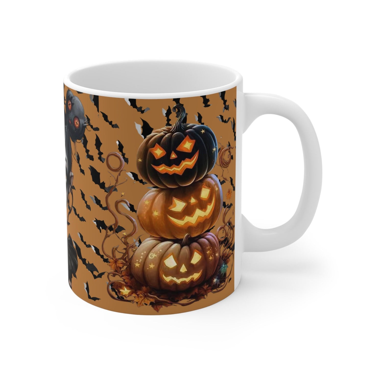 Scary Gothic teen girl Halloween mug