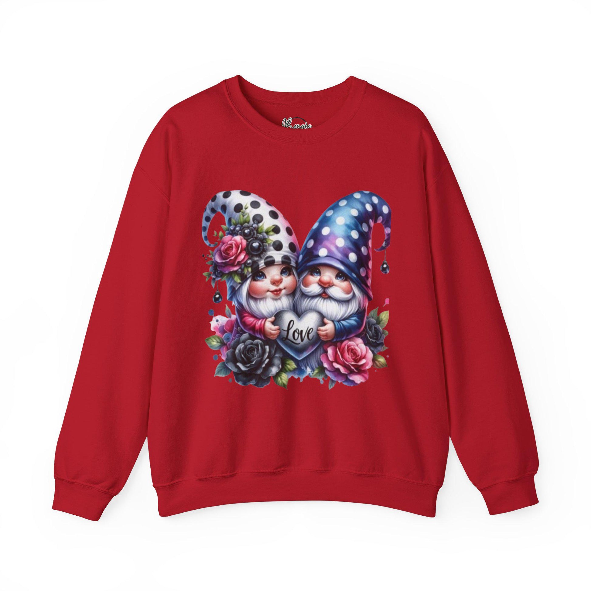 Trending Mr. and Mrs. Gnome Unisex Heavy Blend™ Crewneck Sweatshirt Free shipping