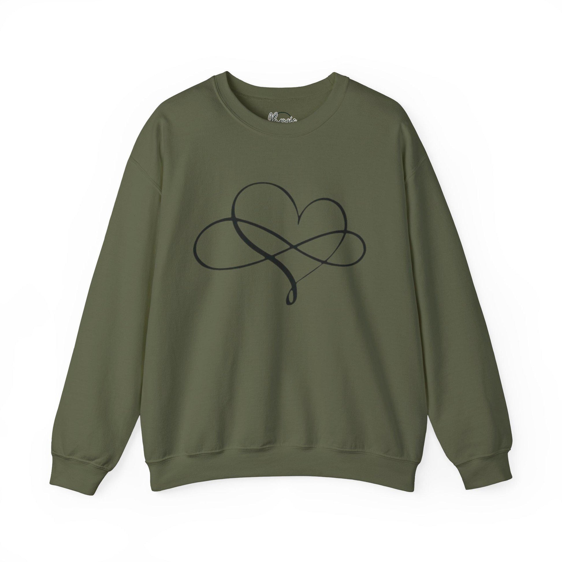 Infinite love for God, Unisex Heavy Blend™ Crewneck Sweatshirt