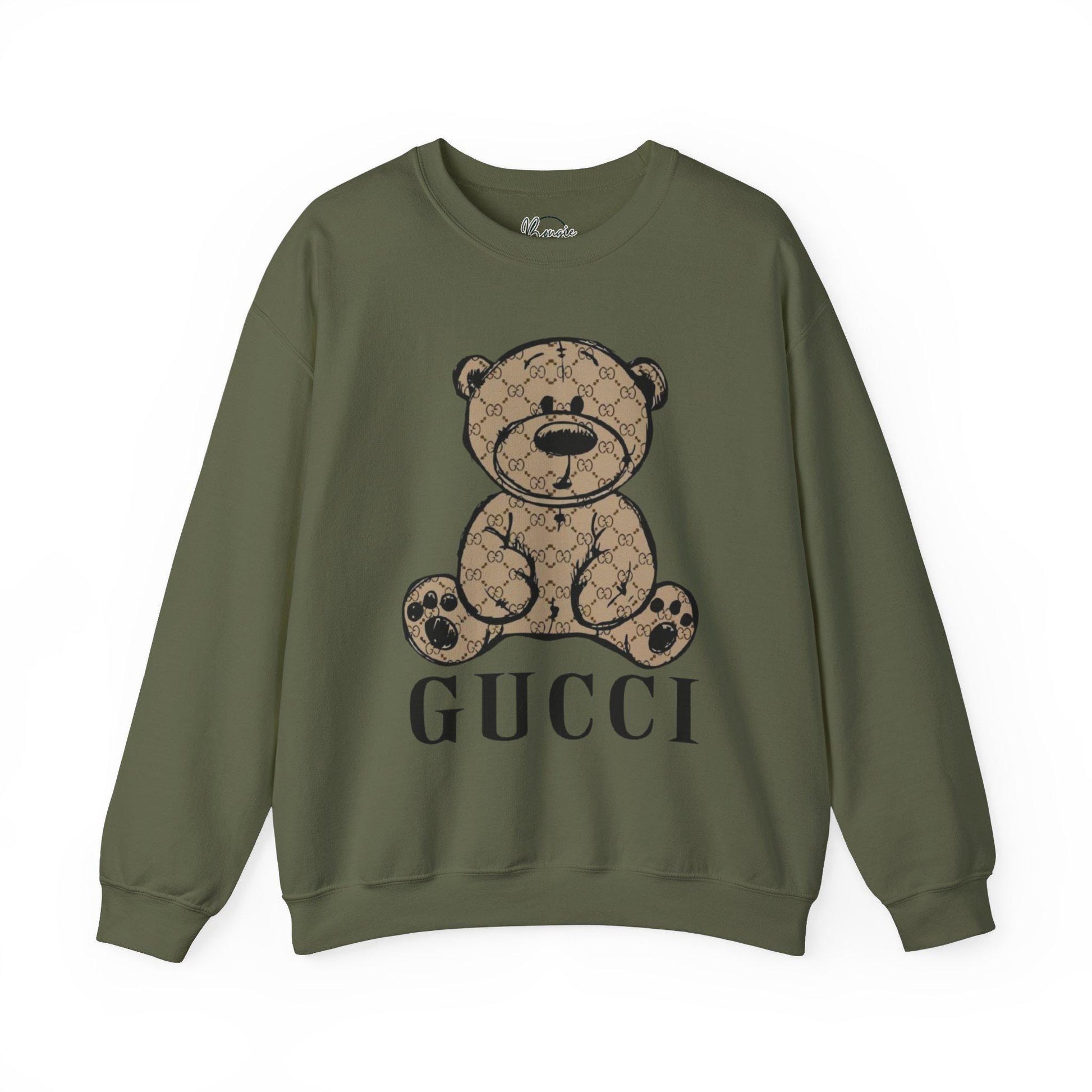 Trending Gucci bear inspired Unisex Heavy Blend™ Crewneck Sweatshirt free shipping