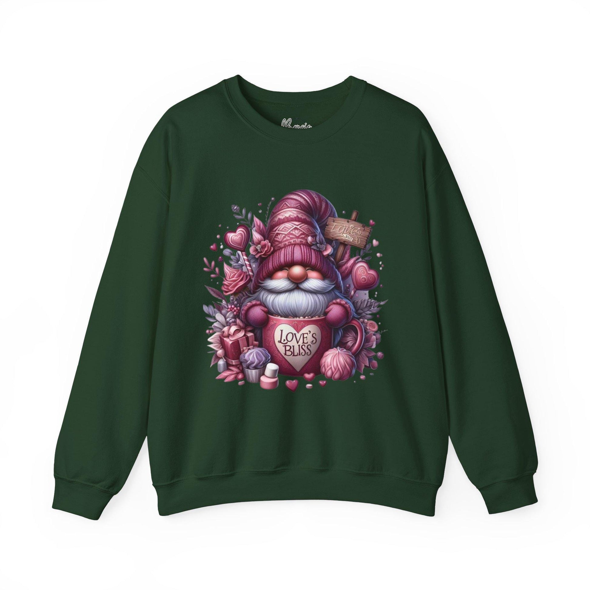 trending Gnomes love edition Comfy Crewneck Sweatshirt free shipping