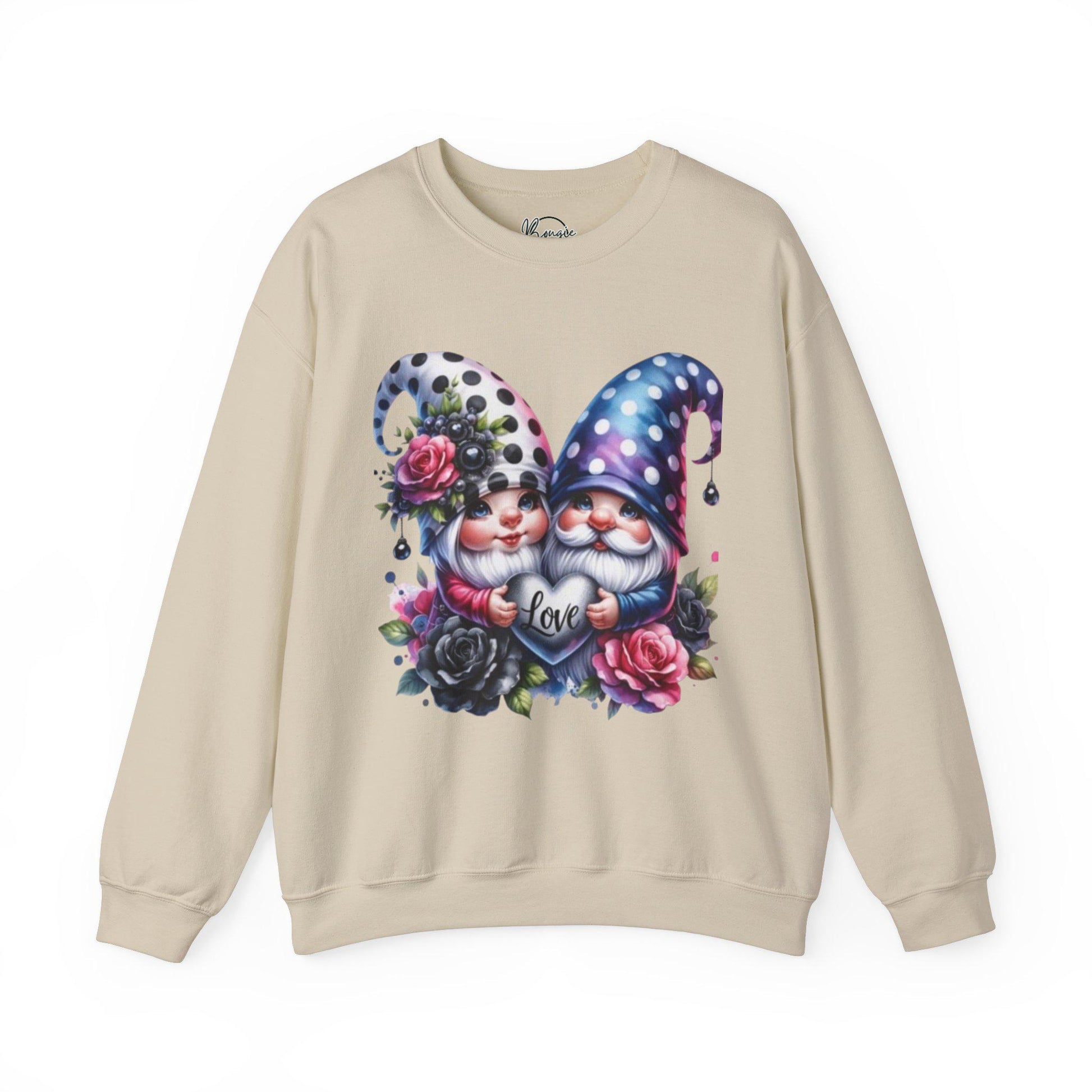 Trending Mr. and Mrs. Gnome Unisex Heavy Blend™ Crewneck Sweatshirt Free shipping
