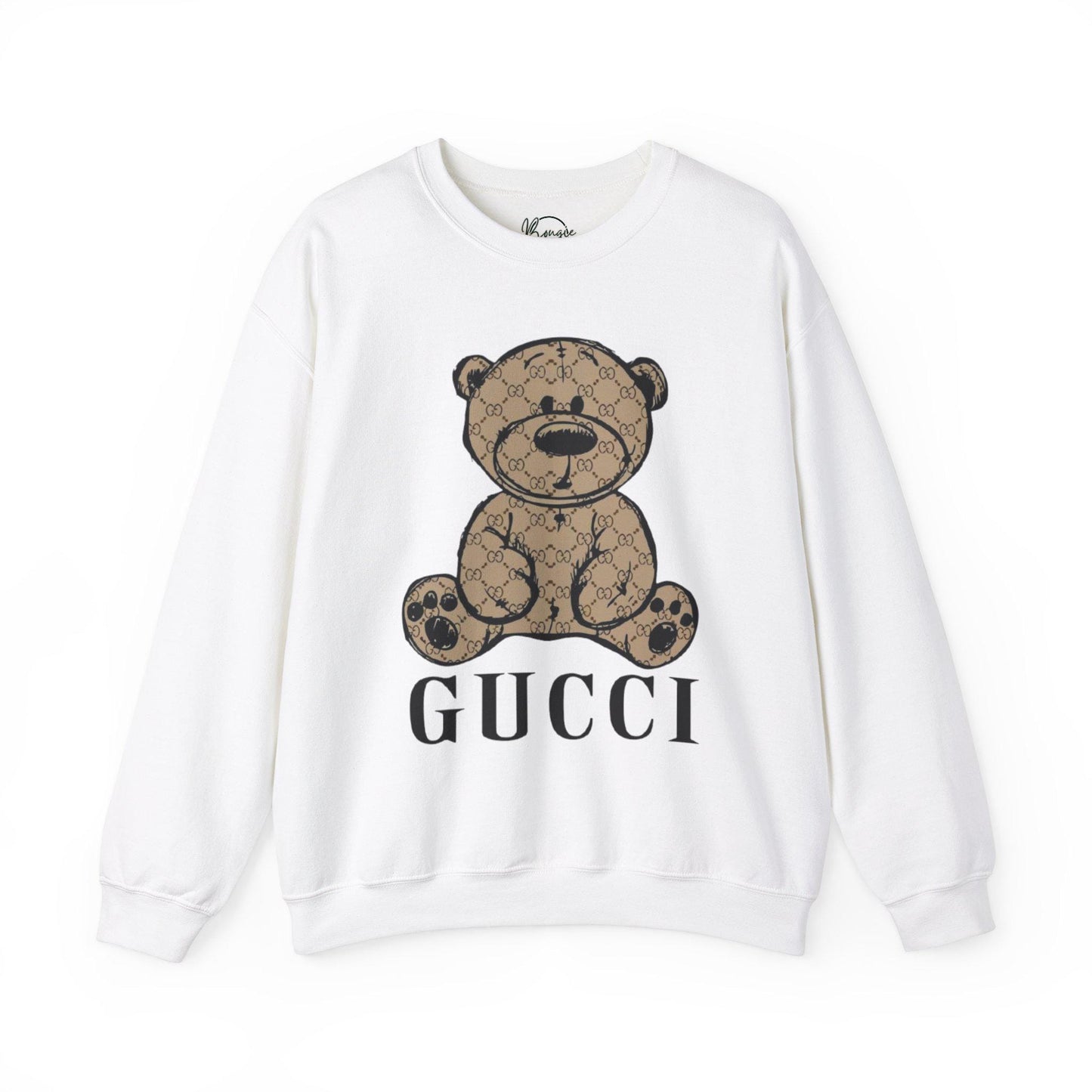 Trending Gucci bear inspired Unisex Heavy Blend™ Crewneck Sweatshirt free shipping