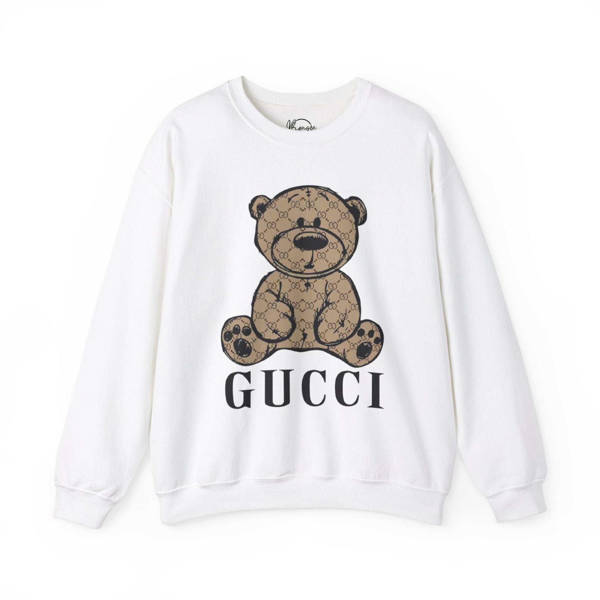 Trending Gucci bear inspired Unisex Heavy Blend™ Crewneck Sweatshirt free shipping
