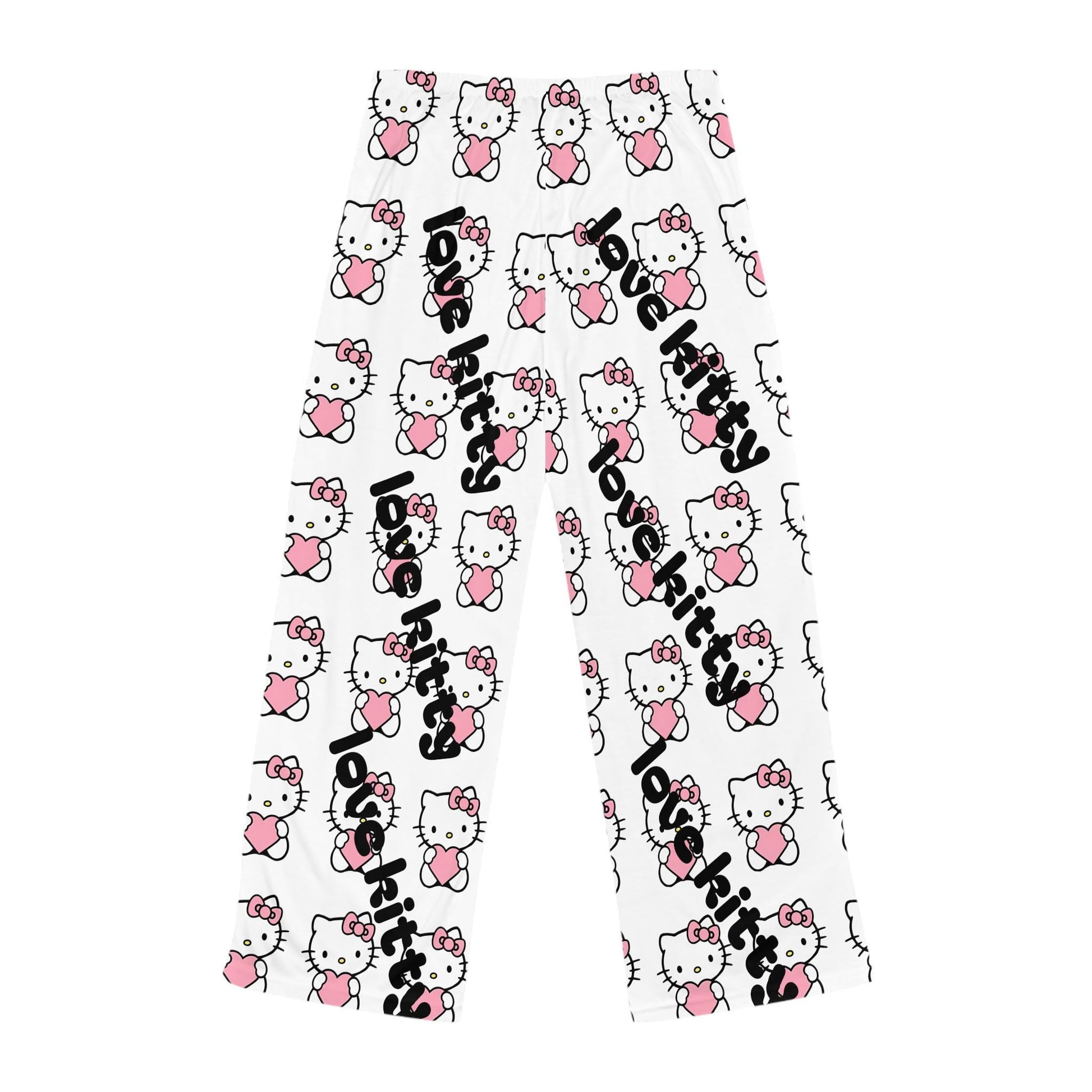 love kitty Women's Pajama Pants (AOP)