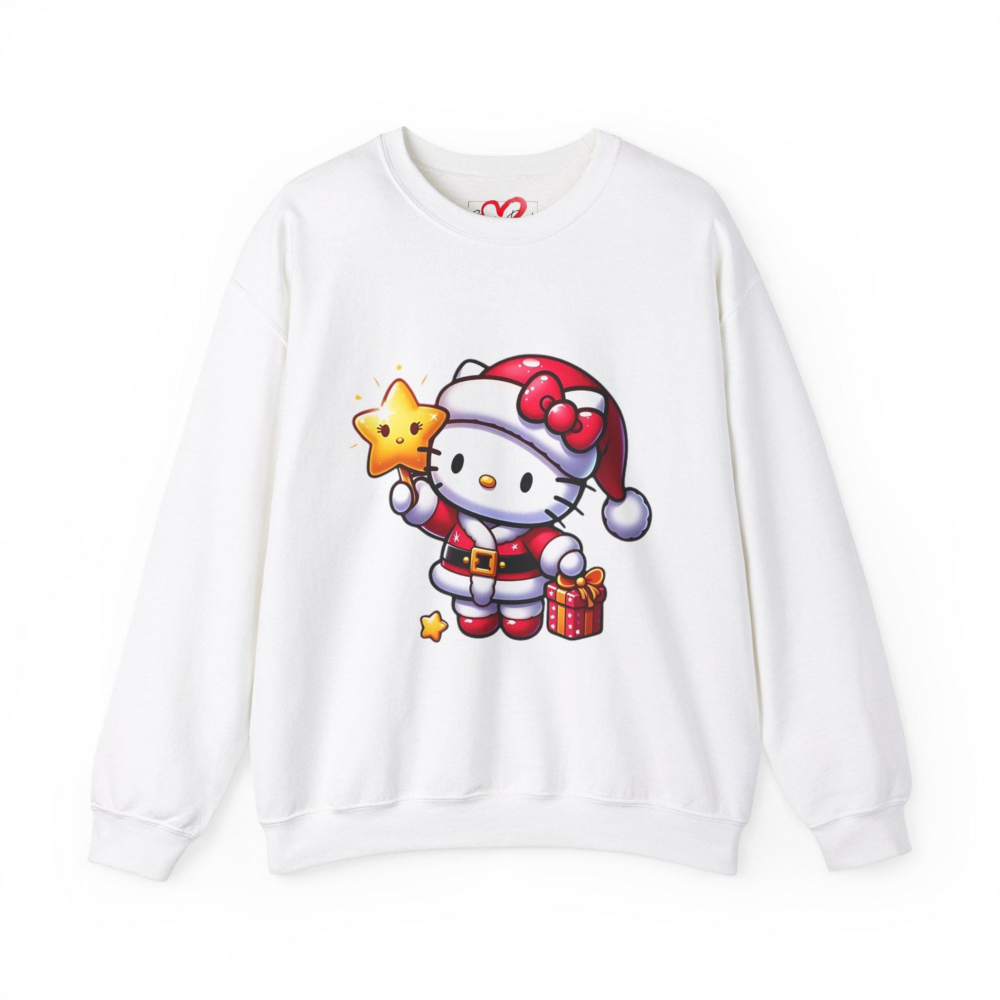 Bougie royale hello kitty Xmas Unisex Heavy Blend™ Crewneck Sweatshirt