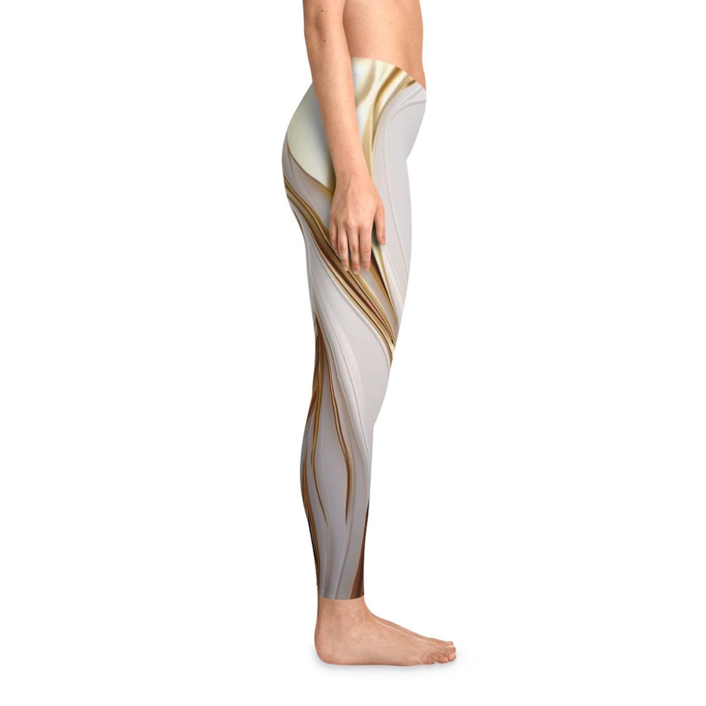 Coquettish style Stretchy Leggings (AOP)